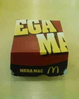 Mega Mac in the box.